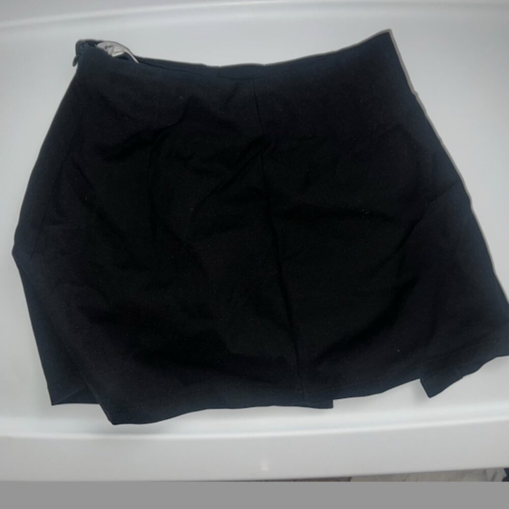 bytheway Black Mini Skirt